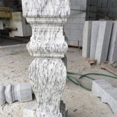 Spray white granite